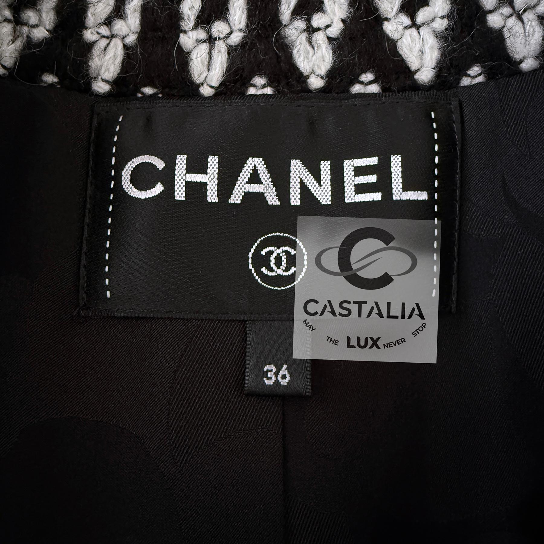 Chanel 14K$ New 2022 Iridescent Sequin Tweed Jacket 36 FR 10