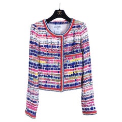 Chanel 14K$ New Ribbon Tweed Jacket 34 FR