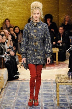 CHANEL 14K$ Paris / BYZANCE Tweed Jacke CC Gripoix Knöpfe 48 FR