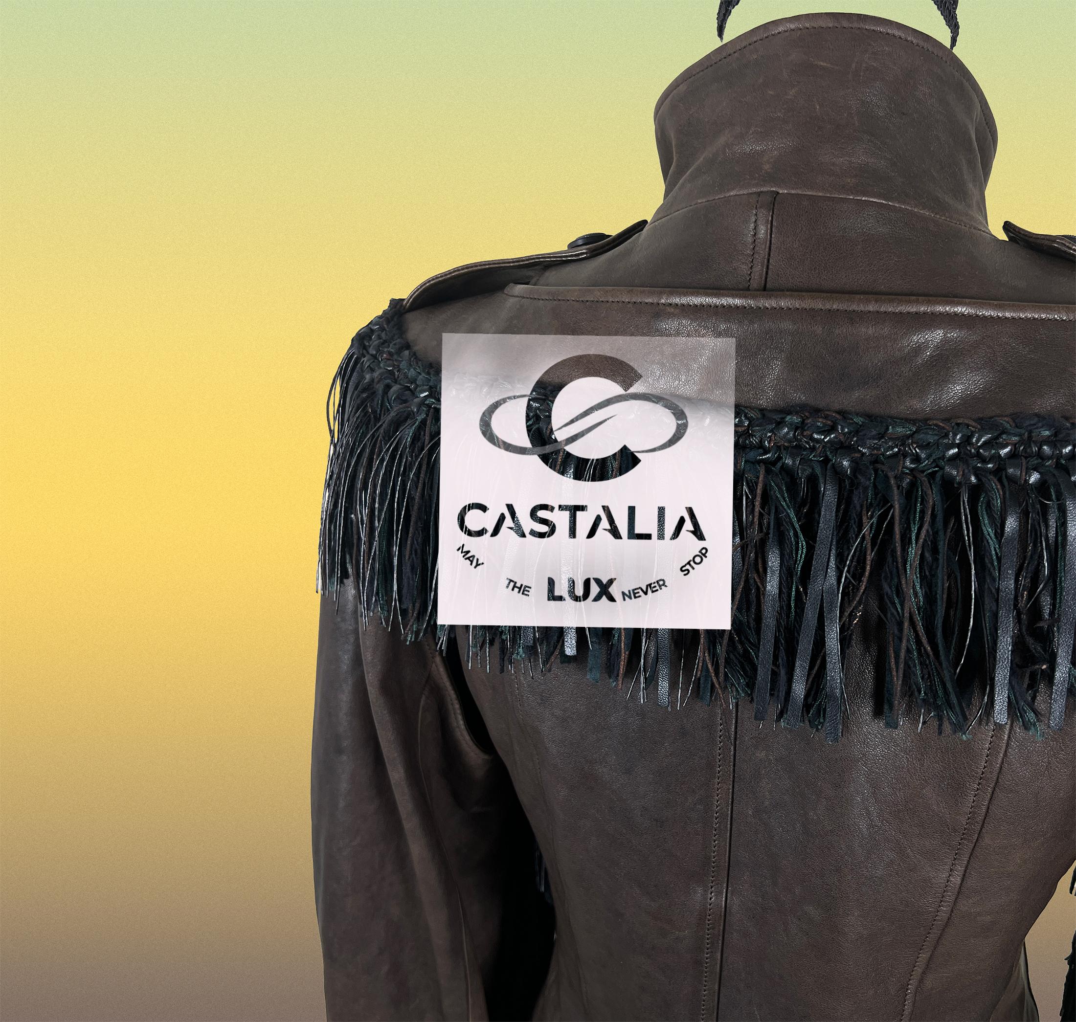Chanel 14K$ Paris / Dallas Iconic Fringed Leather Jacket 38 FR For Sale 11