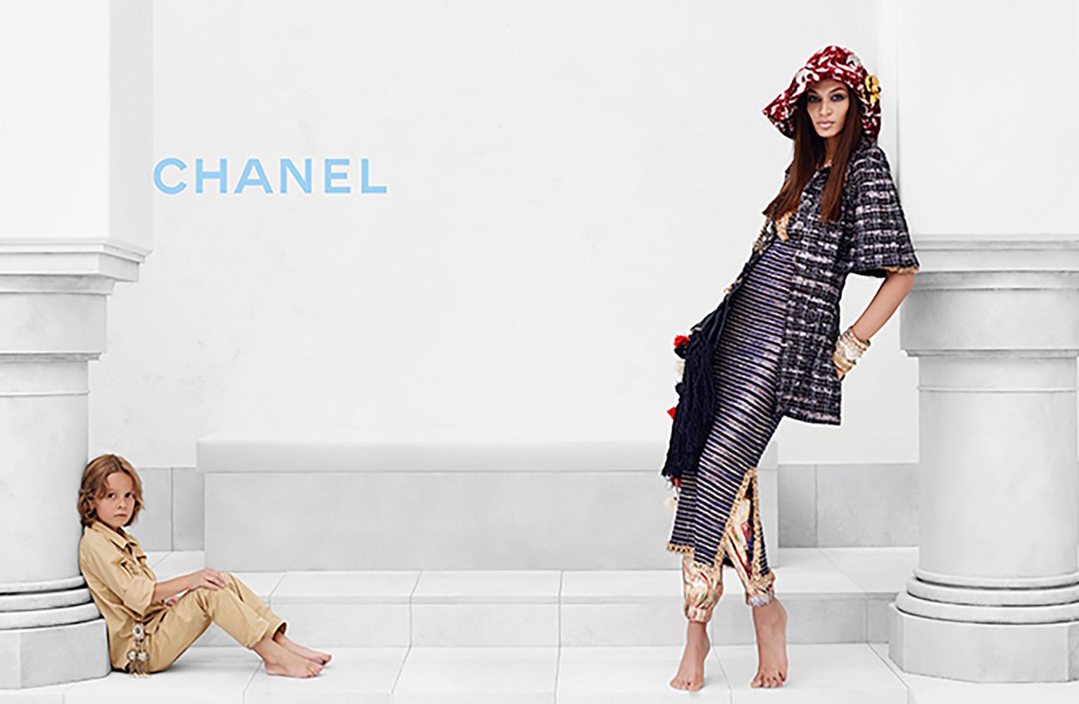 Chanel 14K$ Paris / Dubai Black Ribbon Tweed Jacket 38 FR For Sale 5