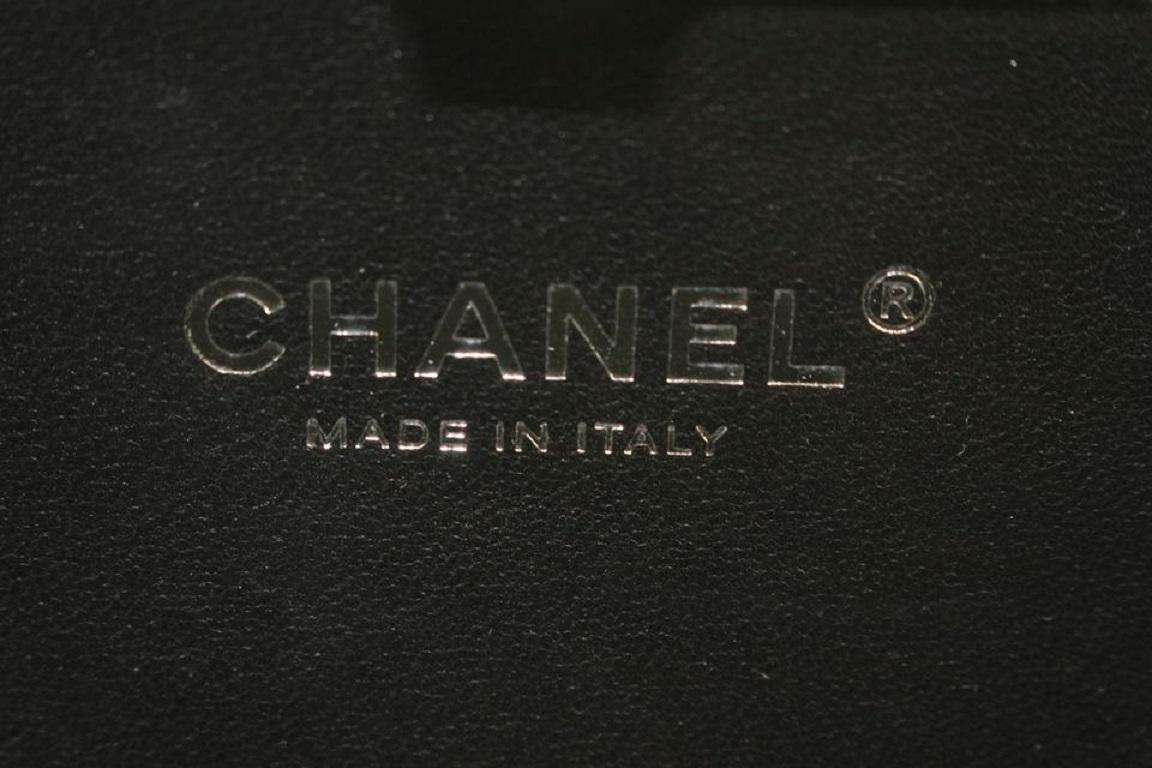 Chanel 15a Sac à bandoulière en chaîne avec cristaux embellis CC Kisslock Minaudière en vente 3