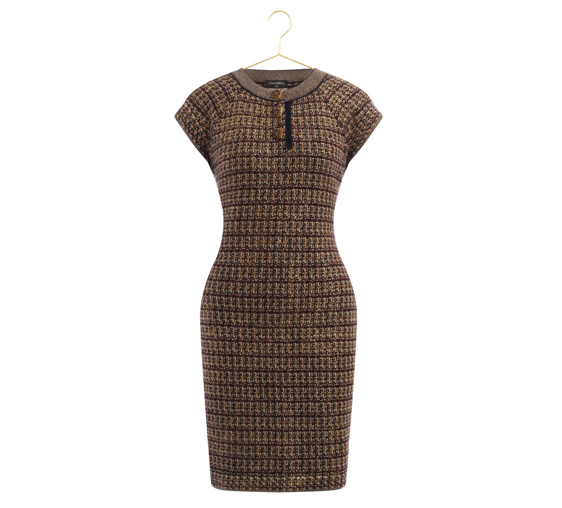 Chanel 15K$ Paris / Byzance Coat and Dress Museum Worth Ensemble 36 FR en venta 1