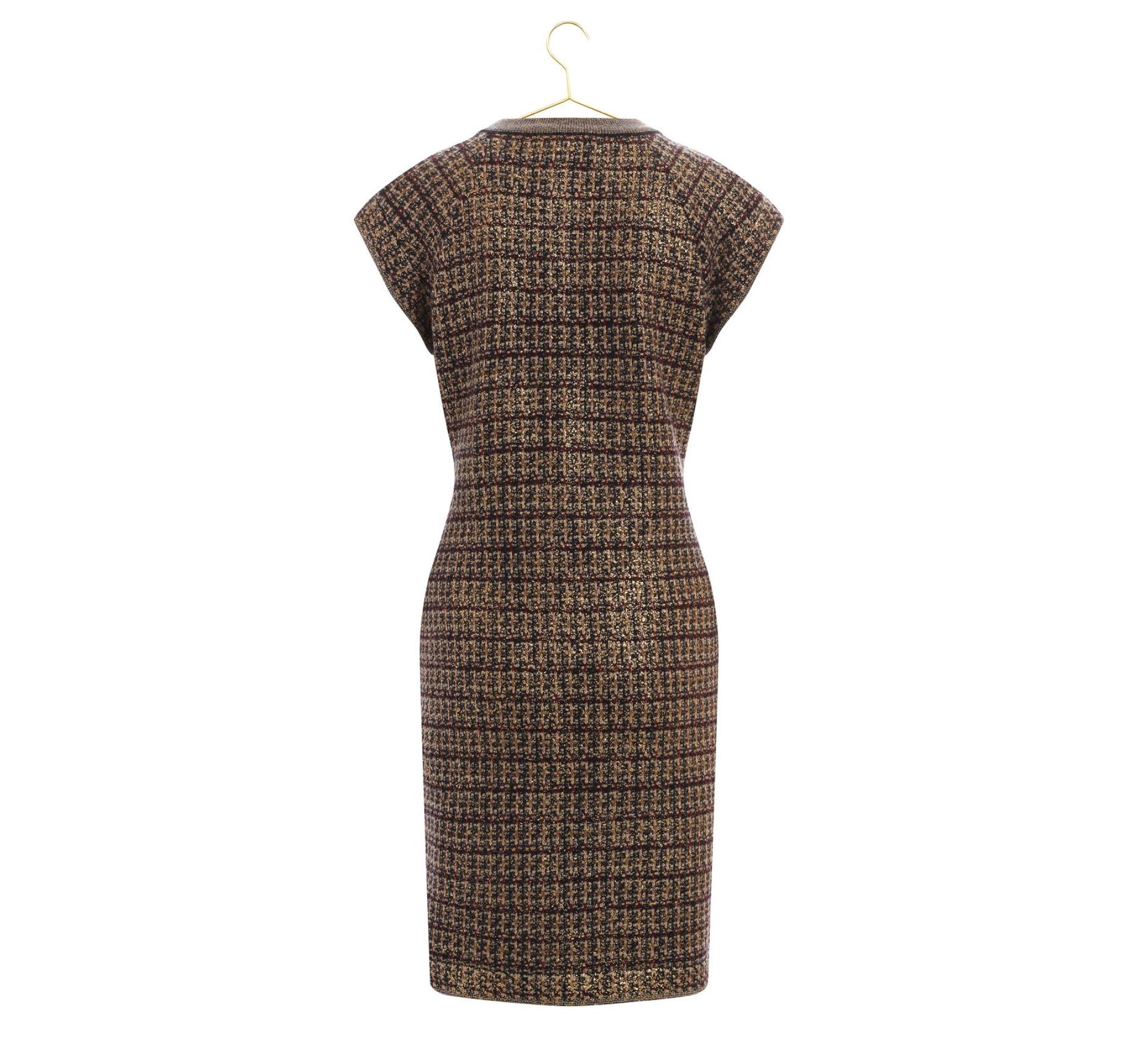 Chanel 15K$ Paris / Byzance Coat and Dress Museum Worth Ensemble 36 FR en venta 2