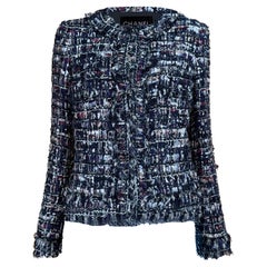 CHANEL 15K$ Paris / Venise Veste en tweed à rubans 34 FR