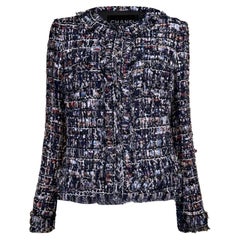 CHANEL 15K$ Paris / VENICE Ribbon Tweed Jacket 34 FR