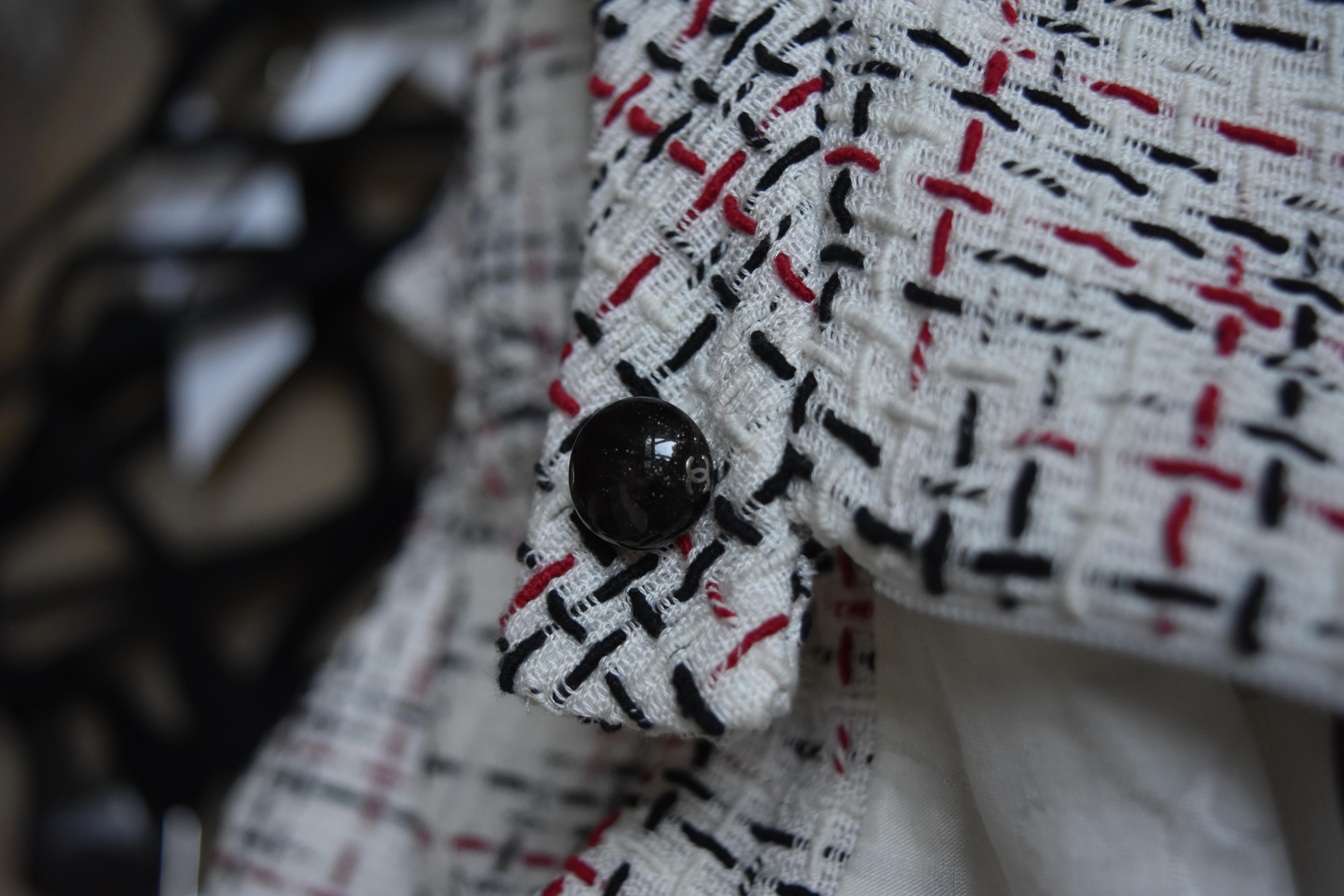 Women's Chanel 15P 2015 Tweed Dress 38 NWT New For Sale