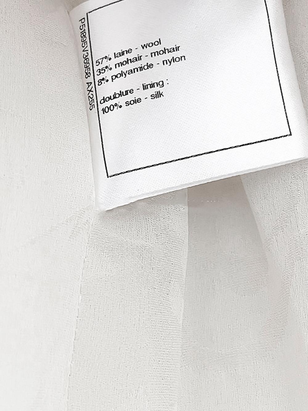 CHANEL 16K$ Couture Paris / Salzburg Edelweiss Tweed Jacke 36 FR im Angebot 4