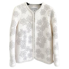 CHANEL 16K$ Couture Paris / Salzburg Edelweiss Tweed Jacket 36 FR