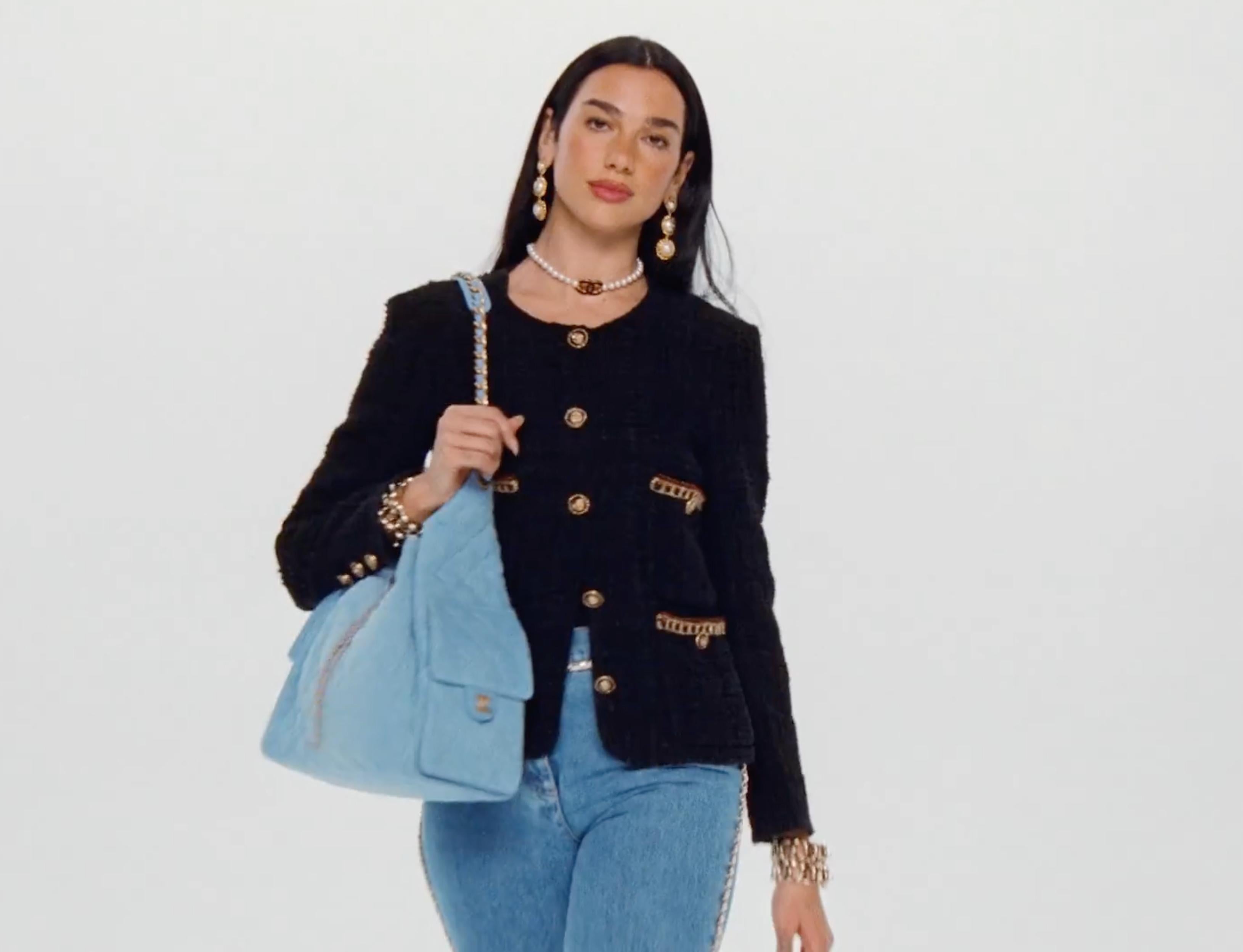 Chanel 16K$ Nuova 2021 Leggendaria Giacca in Tweed con Nastro Nero 36 FR In condizioni Nuovo in vendita a Dubai, AE