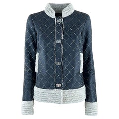 Chanel 16K$ New 2.55 Locks Rare Quilted Leather Jacket