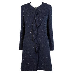 Chanel 16K$ New CC Logo Jewel Embellished Tweed Jacket 38 FR