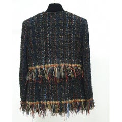 CHANEL 17A Paris-Cosmopolite Tweed Jacket Sz.38