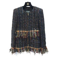 CHANEL 17A Paris-Cosmopolite Tweed Jacket Sz.38