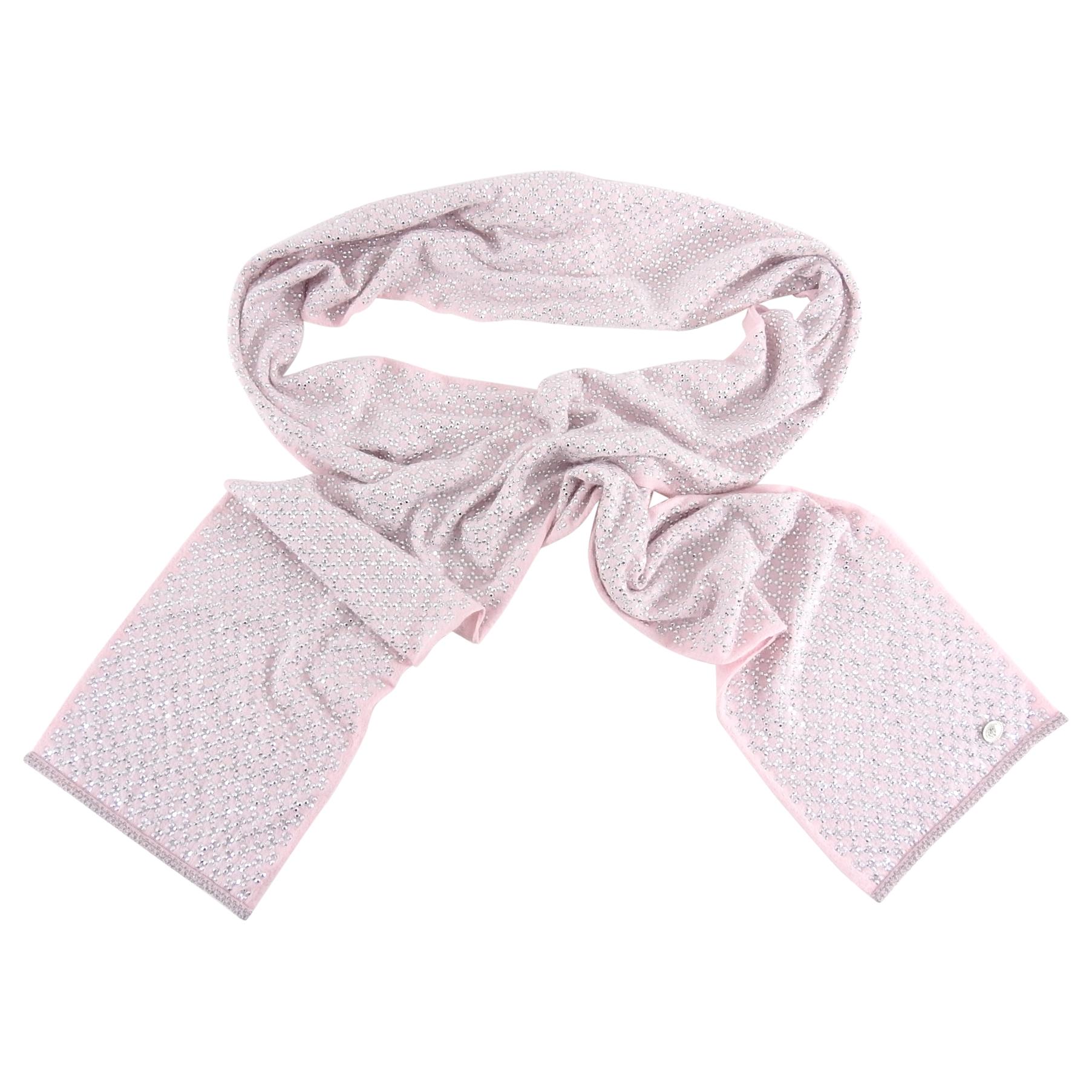 chanel scarf tag