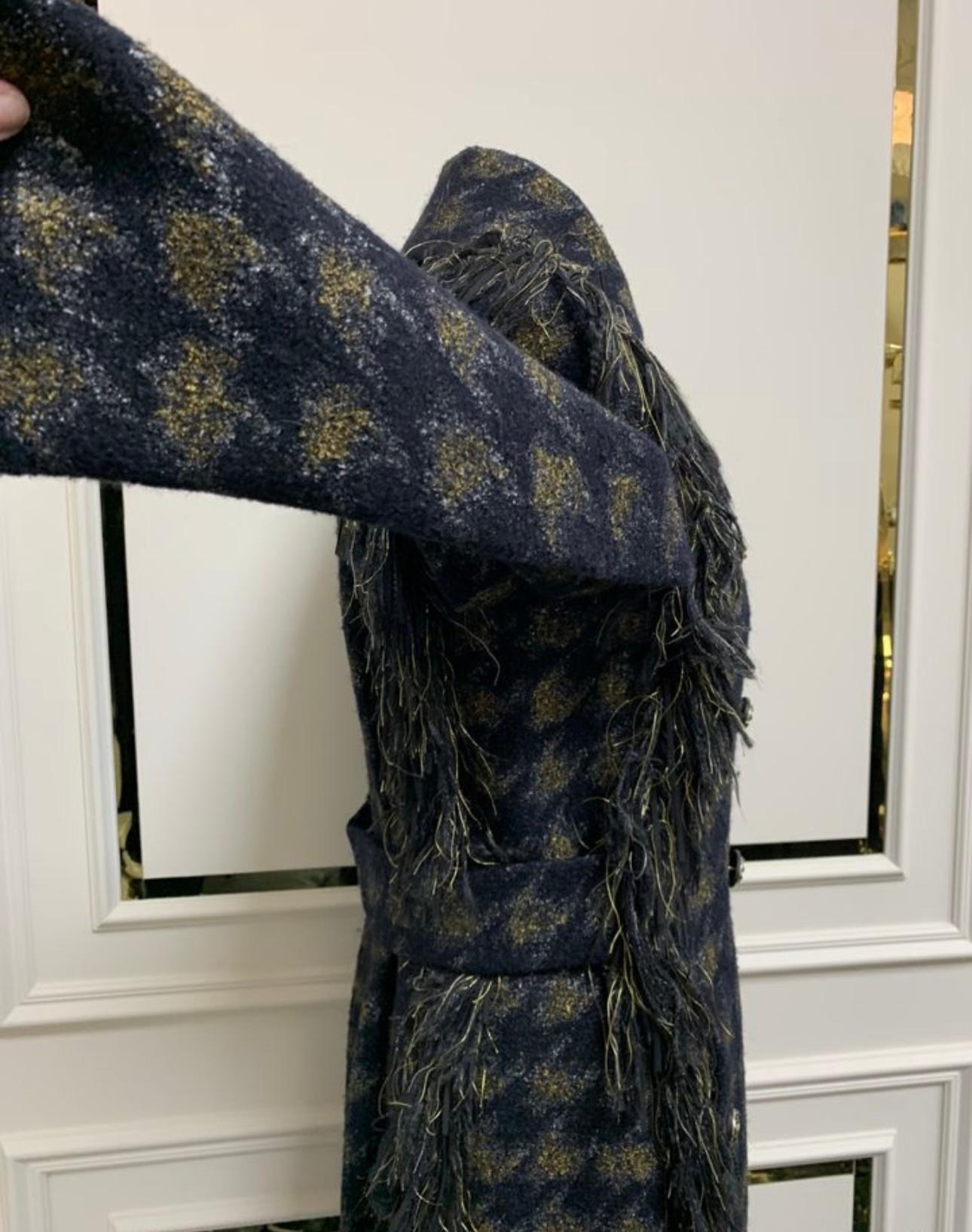 Manteau en tweed extrêmement rare Paris / Dallas 17 carats Chanel 3