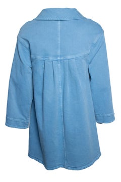 Chanel, 17S denim coat in blue