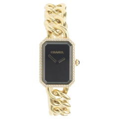 Chanel 18 Karat Yellow Gold Premeir Chain with Diamonds
