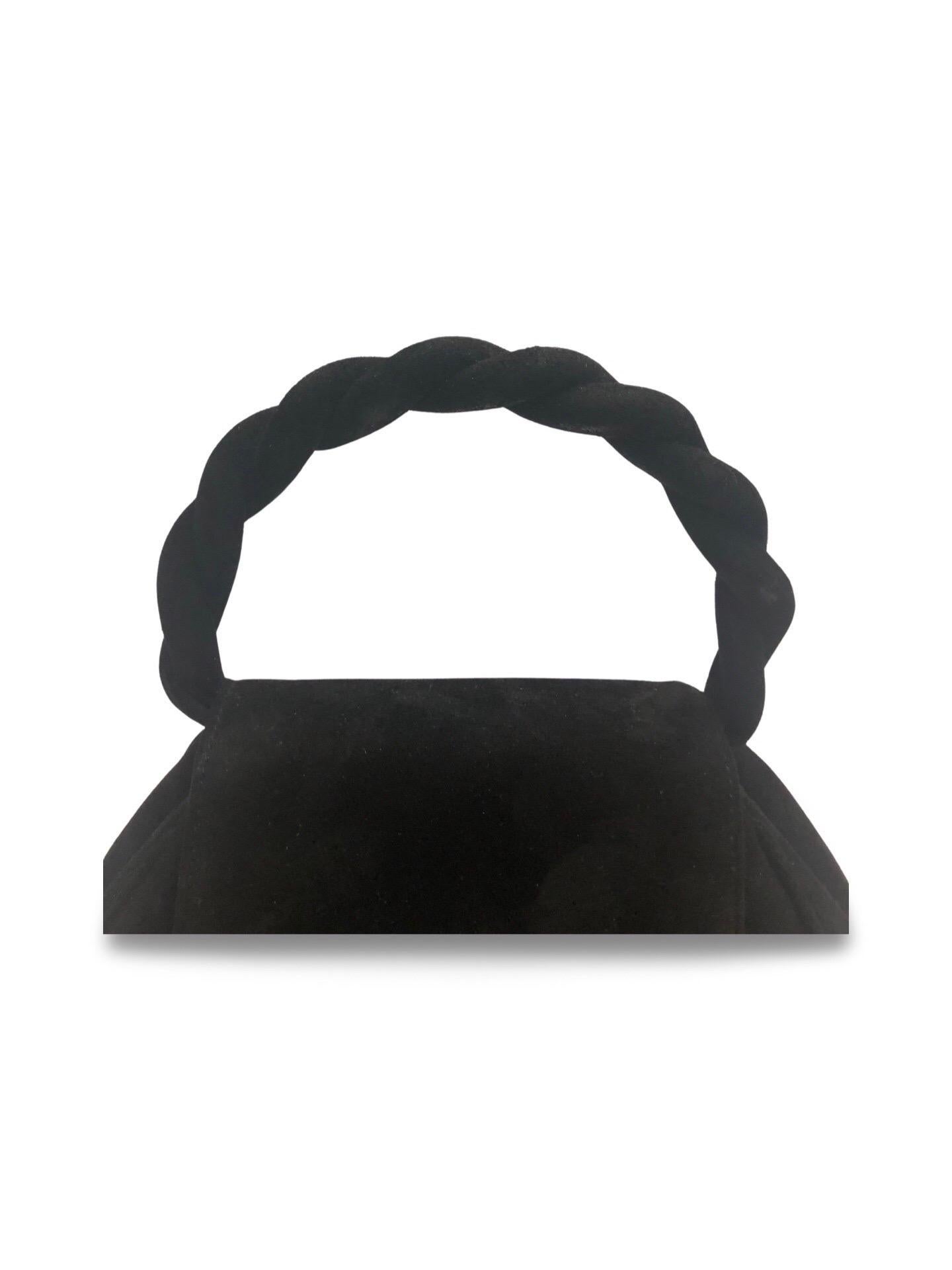 Women's or Men's Chanel 18cm Black Suede 