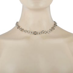 Chanel 18 Karat White Gold, 3.00 Carat Diamond Necklace