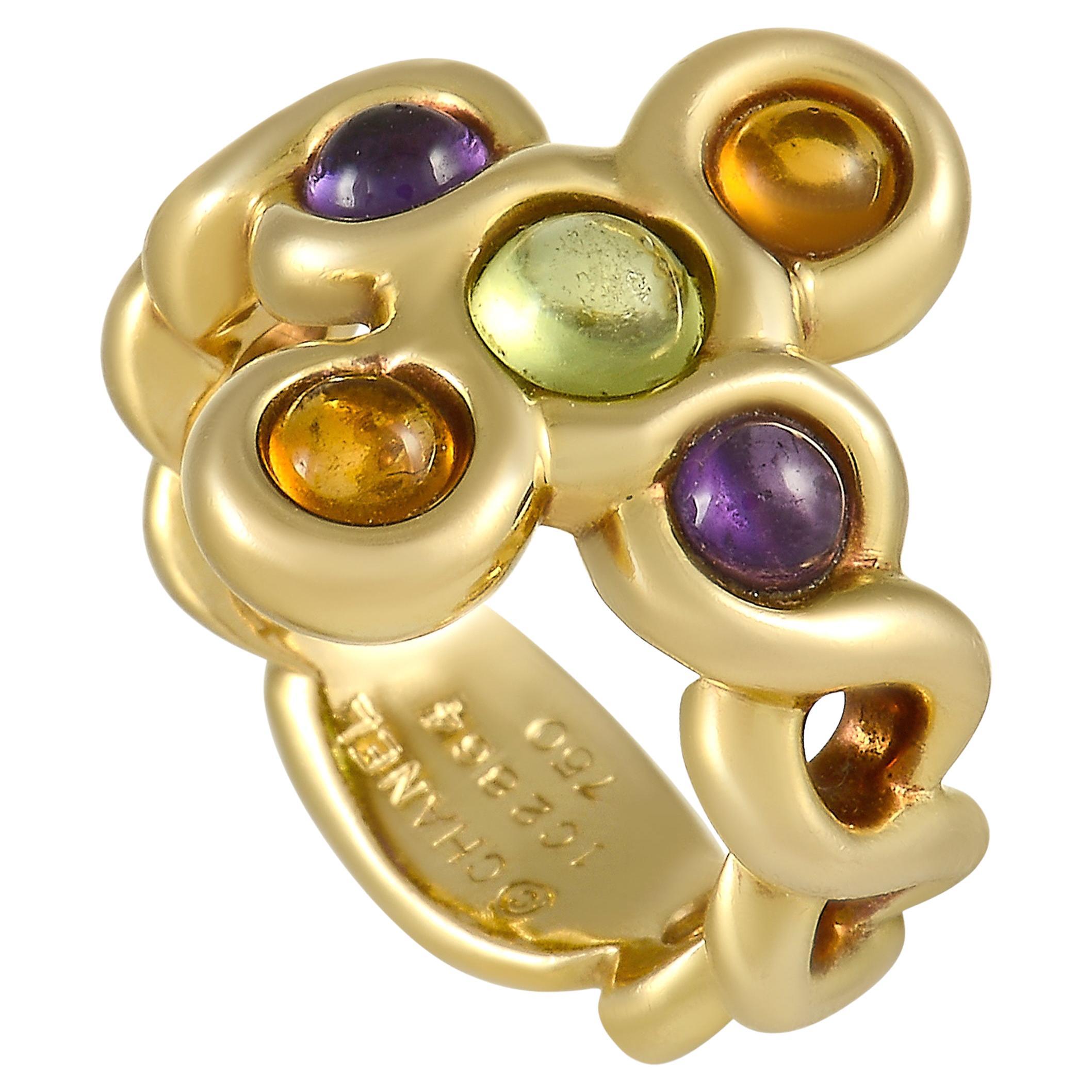 Estate Fine Reddish Purple Oval Polished Amethyst 14k Rose Gold 1940'S Ring  - petersuchyjewelers