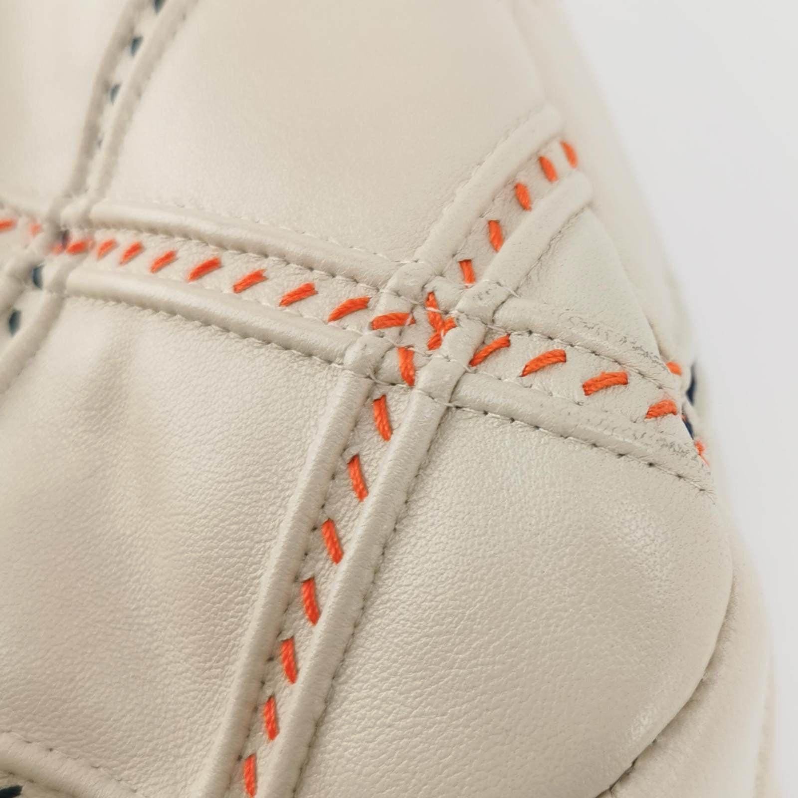 Chanel 19 Bag 2021 Cream White Wild Stitch 7