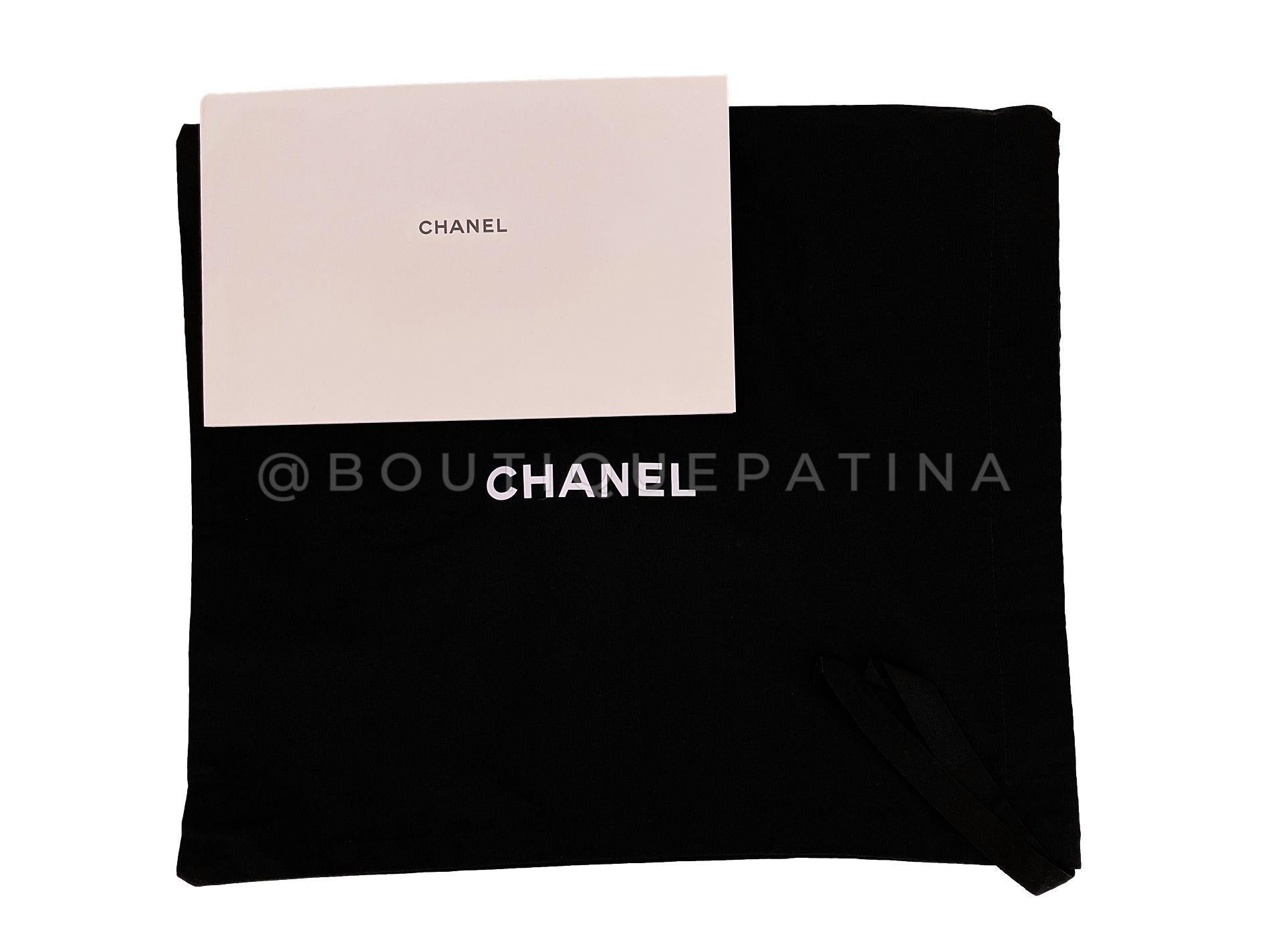 Chanel 19 Tasche Violett/Blau/Rosa Tweed Klein-Mittel Klappe 67994 im Angebot 10
