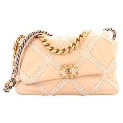 Chanel Crochet Bag - 25 For Sale on 1stDibs  chanel crochet bags, chanel  crochet tote, crochet bag flap