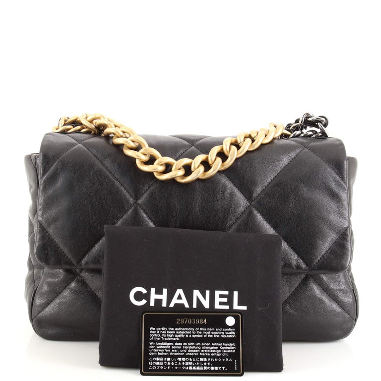 Chanel 19 Flap Bag - Burgundy