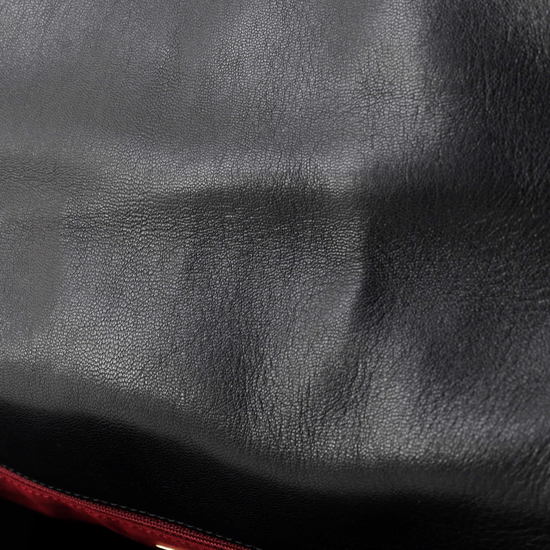 Chanel 19 Flap Bag Quilted Goatskin Large In Good Condition In NY, NY