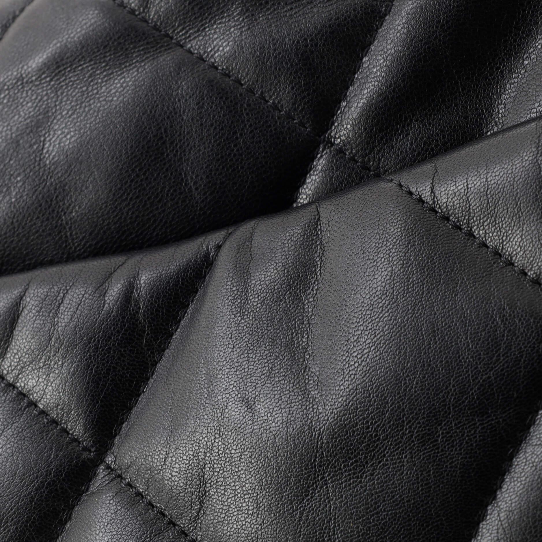 Women's Chanel 19 Flap Bag Quilted Goatskin Large