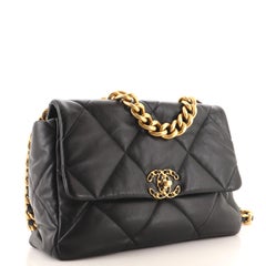 Chanel 19 Flap Bag Quilted Lambskin Large