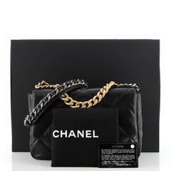 Chanel 19 Flap Bag Quilted Lambskin Medium