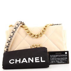 Chanel 19 Flap Bag Quilted Lambskin Medium