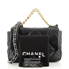 Chanel 19 Flap Bag Quilted Lambskin Medium