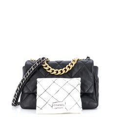 Chanel 19 Flap Bag Quilted Leather Large
