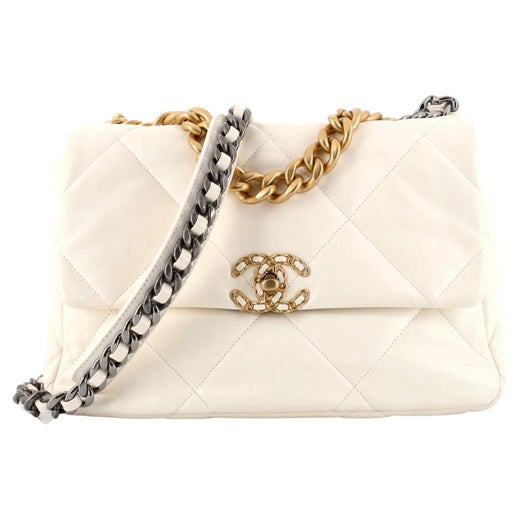 Chanel Classic Flap Rare 1991 Vintage Quilted Black Lambskin Shoulder