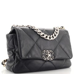 Chanel 19 Flap Bag Quilted Leather Medium