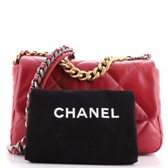 Chanel 19 Flap Bag Quilted Leather Medium