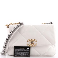 Chanel 19 Flap Bag Quilted Leather Medium