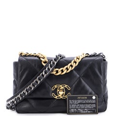Chanel 19 Flap Bag Quilted Leather Medium