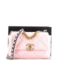 Chanel 19 Flap Bag Quilted Leather Medium