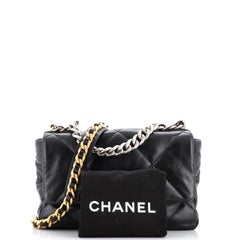 Chanel 19 Flap Bag Quilted Leather Medium