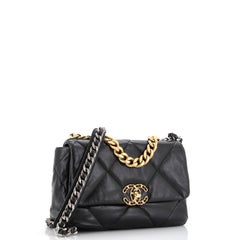 Chanel 19 Flap Bag Quilted Leather Medium