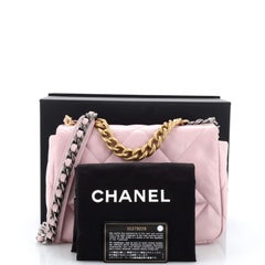 Chanel 19 Flap Bag Quilted Leather Medium