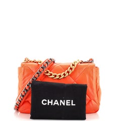 Chanel 19 Flap Bag Quilted Leather Medium