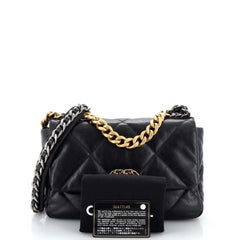 Chanel 19 Flap Bag Quilted Leather Medium