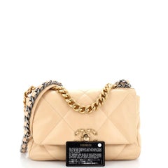 Chanel 19 Flap Bag Quilted Leather Medium