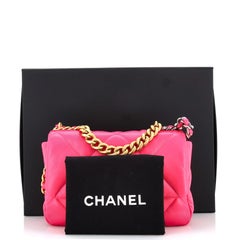 Chanel 19 Flap Bag Quilted Leather Medium