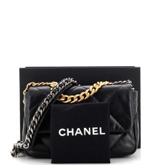 Chanel 19 Flap Bag Quilted Leather Medium